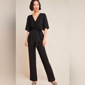 Anthropologie Dolan NWT Black jumpsuit XS